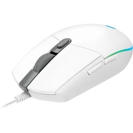 Мышка игровая проводная USB Logitech G102 LIGHTSYNC, White фото #2