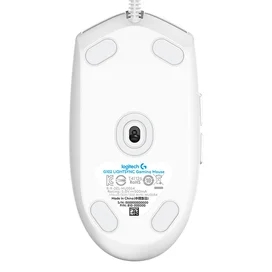 Сымды ойын тінтуірі USB Logitech G102 LIGHTSYNC, White фото #4
