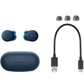 Қыстырмалы құлаққап Sony Bluetooth WF-XB700, Blue фото #4