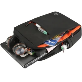 Рюкзак для ноутбука 15.6" Technodom, TD-005, Black/Orange (TD-005BO) фото #1