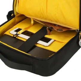 15.6" Technodom Ноутбукқа арналған рюкзагі, TD-005, Black/Yellow (TD-005BY) фото #3