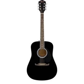 Fender FA-125 DREADNOUGHT BLACK Акустикалық гитарасы фото