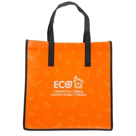 Technodom "ECO Orange" полипропилен сөмкесі, 37*37*25 см (BAG_Eco_Orange) фото