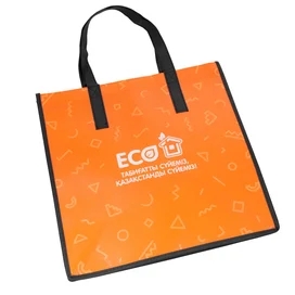 Technodom "ECO Orange" полипропилен сөмкесі, 37*37*25 см (BAG_Eco_Orange) фото #4