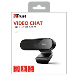 Trust Tyro Full HD web камерасы, Black фото #4