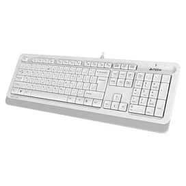 Клавиатура проводная USB A4tech Fstyler FK-10, White фото #2