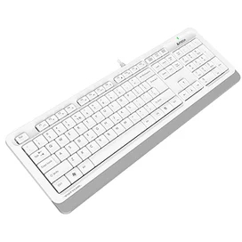 Клавиатура проводная USB A4tech Fstyler FK-10, White фото #3