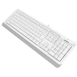 Клавиатура проводная USB A4tech Fstyler FK-10, White фото #4