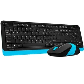 Клавиатура + Мышка беспроводные USB A4tech Fstyler FG-1010, Blue фото #2