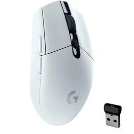 Мышка игровая беспроводная USB Logitech G305, White фото #2