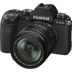 Беззеркальный фотоаппарат FUJIFILM X-S10 Kit 18-55 mm f/2.8-4 R LM OIS Black фото #2
