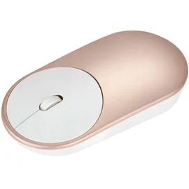 Мышка беспроводная USB/BT Xiaomi Portable, Gold фото #1