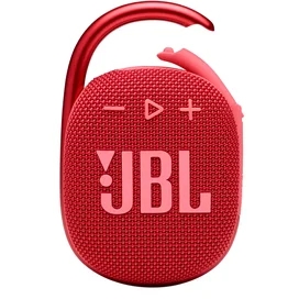 Bluetooth JBL Clip 4 колонкасы, Red (JBLCLIP4RED) фото