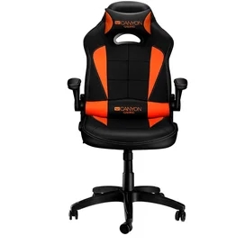 Игровое компьютерное кресло Canyon Gaming Vigil, Black/Orange (CND-SGCH2) фото