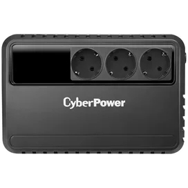 CyberPower ҮҚК, 600VA/360W, AVR:165-290В, 3*Schuko, Black (BU600E) фото
