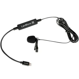 Микрофон петличный Saramonic LavMicro Di, с кабелем 1,7м Lighting (iPhone) фото