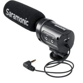 Микрофон-пушка направленный накамерный Saramonic SR-M3 фото #1