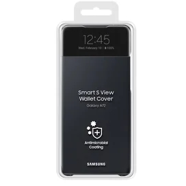 Чехол для Samsung Galaxy A72, Smart S View Wallet Cover, Black (EF-EA725PBEGRU) фото #4