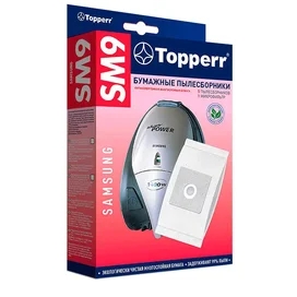 Topperr SM-9 Бумажные пылесборники для пылесосов Samsung фото