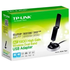 TP-Link Archer T9UH Dual Band Сымсыз USB-адаптері, 1900 Mbps дейін, USB 3.0 (Archer T9UH) фото #3