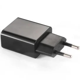Neo 2*USB қуаттау адаптері, 3A, 15W, Black (AC-18-EU-2UW-WH) фото #2