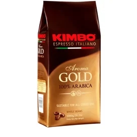 KIMBO Gold Arabica кофесі, дәнді 1 кг фото