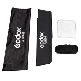 Godox FL-SF 3045 FL60 жарықдиодты панеліне арналған ұяшықтары бар софтбоксы фото #4
