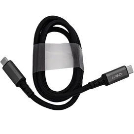 Neo, Type-C - Type-C кабелі, 1м, Multimedia, 100W, Black (NEO-TYPC-TYPCPD) фото #1