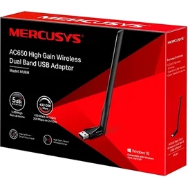 Беспроводной USB-адаптер Mercusys MU6H, 633 Mbps, USB 2.0 (MU6H) фото #2