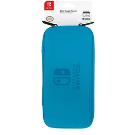 Nintendo Switch Lite (NS2-012U) арналған Hori Slim Tough Pouch Blue/Grey тысқабы фото #2