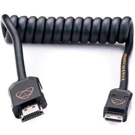 Atomos Mini HDMI to Full HDMI өрмелі кабелі 4K60p, 30-60 см қолдаумен фото