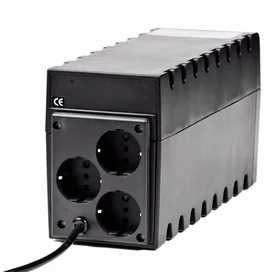 ИБП Powercom, 600VA/360W, AVR:160-275В, 3Schuko, Black (RPT-600A EURO) фото #1