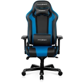 Игровое компьютерное кресло DXRacer New King Series, Black/Blue (GC/K99/NB) фото