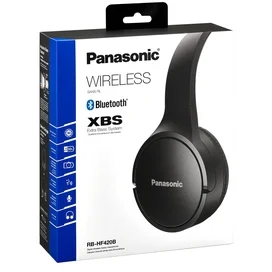 Наушники Накладные Panasonic Bluetooth RB-HF420BGEK, Black фото #4