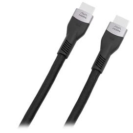 Кабель HDMI-HDMI AVA 5м 2.1 Plug 8K Black (AVA-PF331A-0500) фото