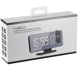 Цифровой будильник с радио и проектором, Neo (EN8827) фото #3
