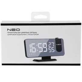 Цифровой будильник с радио и проектором, Neo (EN8827) фото #4