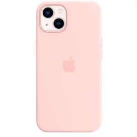 iPhone 13, Silicone Case with MagSafe, Chalk Pink (MM283ZM/A) арналған тысқабы фото