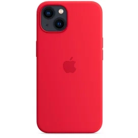 iPhone 13, Silicone Case with MagSafe, (PRODUCT)RED (MM2C3ZM/A) арналған тысқабы фото #1