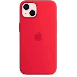iPhone 13, Silicone Case with MagSafe, (PRODUCT)RED (MM2C3ZM/A) арналған тысқабы фото #3