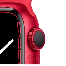 Смарт часы Apple Watch Series 7 GPS, 45mm (PRODUCT)RED Aluminium Case with (PRODUCT)RED Sport Band фото #2