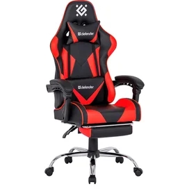 Игровое компьютерное кресло Defender Pilot, Black/Red (64354) фото #1