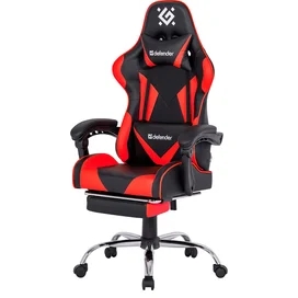 Игровое компьютерное кресло Defender Pilot, Black/Red (64354) фото #2