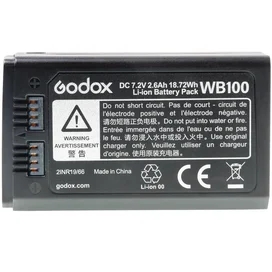 AD100PRO арналған Godox WB100 аккумуляторы фото