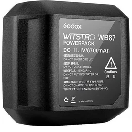 AD600PRO Жарқылына арналған Godox WB87 аккумуляторы фото