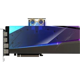 Видеокарта Gigabyte AORUS RX6900XT XTREME WATERFORCE WB 16GB G6 (2HDMI+2DP)(GV-R69XTAORUSX WB-16GD) фото