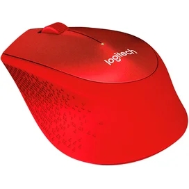 Мышка беспроводная USB Logitech M330 Silent, Red (910-004911) фото #1