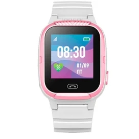 Детские смарт-часы с GPS трекером Jet KID Tiny (Белый\Розовый) фото #1