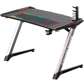 Игровой компьютерный стол XRocker Lynx Ultimate RGB, Black/Gray (516201) фото