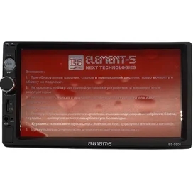 Автомагнитола Element-5 E5-B5501-LBT DIN 2 фото